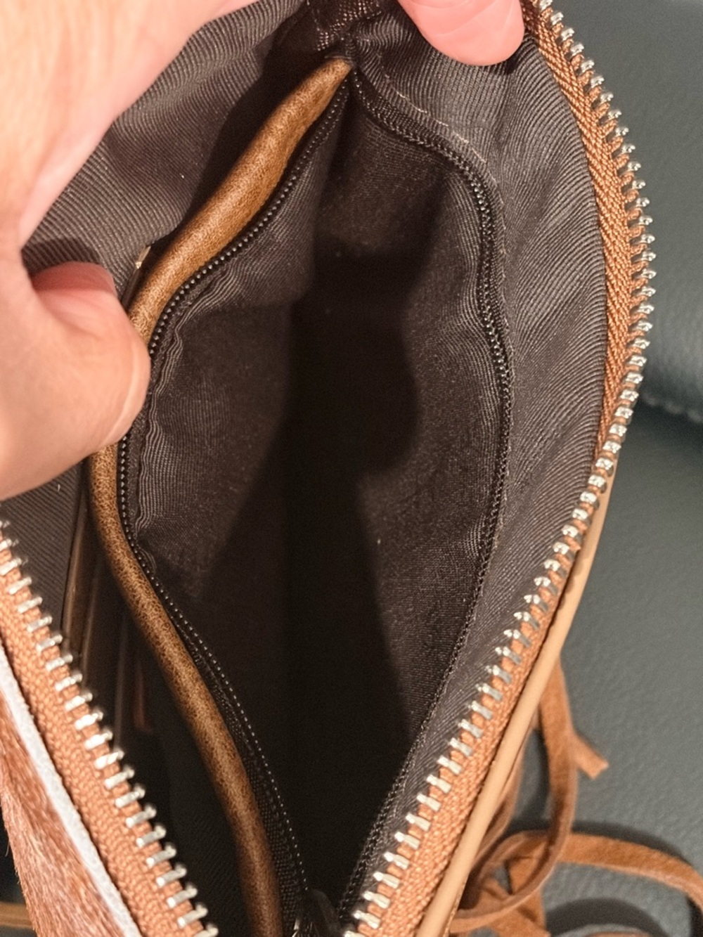 Trinity Ranch Cowhide Wrislet - Picture 7 of 10